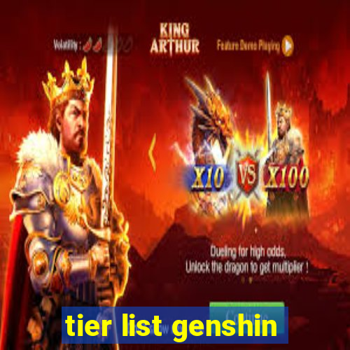 tier list genshin